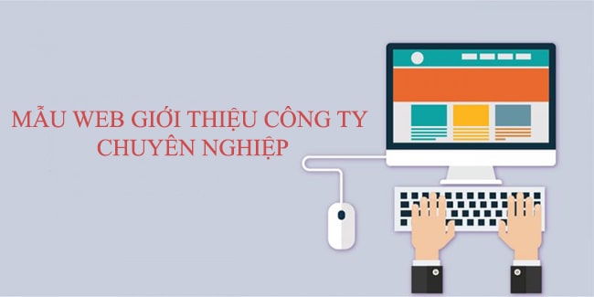 Mẫu website giới thiệu doanh nghiệp